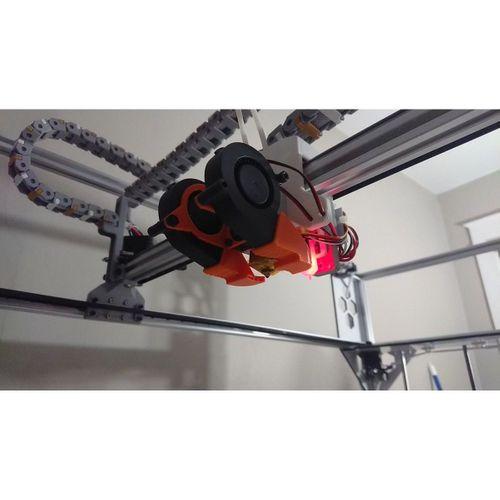 FT-6 Çift Ekstrüder Çift Fan Braketi-3712150