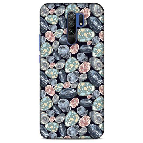Xiaomi Redmi 9 Kılıf Baskılı Özel Seri Taşlı (14) Lansman Kılıf