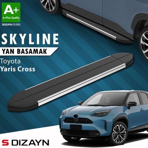 S-Dizayn Toyota Yaris Cross Skyline Krom Yan Basamak 183 Cm 2020 Üzeri A+ Kalite