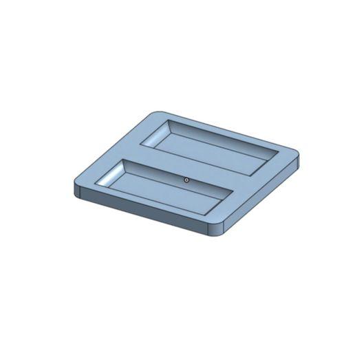 3D baskı köpük fırça paleti