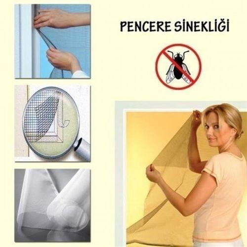 Angel Of Life® Tüm Cam Pencere Kapılara Uyumlu Tek Kanat Pencere Sinekliği