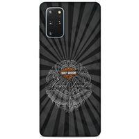 Samsung Galaxy S20 Plus Uyumlu Kılıf Motorsiklet (40) Fit Silikon Kılıf Harley