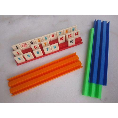 Kompakt Seyahat Rummikub Rafı Rummy (Bu ürün Sadece Plastik parçadır - Almadan Önce Soru Sorabilirsiniz)