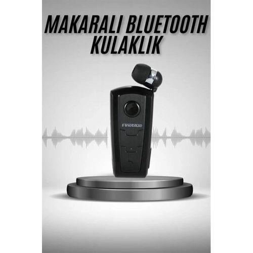 Makaralı Bluetooth Kulakiçi Yaka Kulaklığı Kablosuz Kulaklık