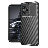 XD Xiaomi Redmi Note 12 Pro 5G Kılıf Focus Karbon Silikon - Siyah