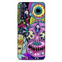 Huawei P Smart S 2020 Uyumlu Kılıf Rick And Morty (47) Crystal Flex Kılıf Decoy Mortys