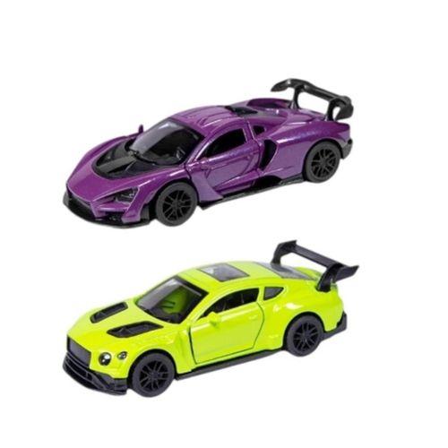 Eğitici Oyuncak KM36201C-1-2-3-4 Vardem Çek Bırak Metal Araba  1:36