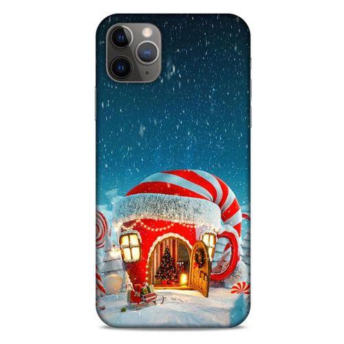 Apple Iphone 11 Pro Max Kılıf Snowix (1) Kılıfı Kırmızı Beyaz
