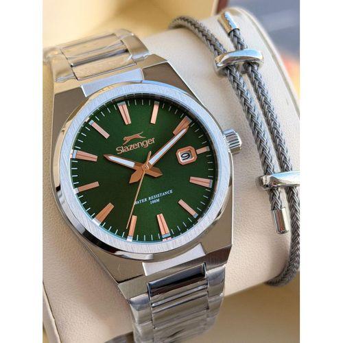 Slazenger Damatlık Ve Takım Elbiye Özel Çelik Kordon 10 Atm Suya Dayanıklı Erkek Kol Saati L2610.370