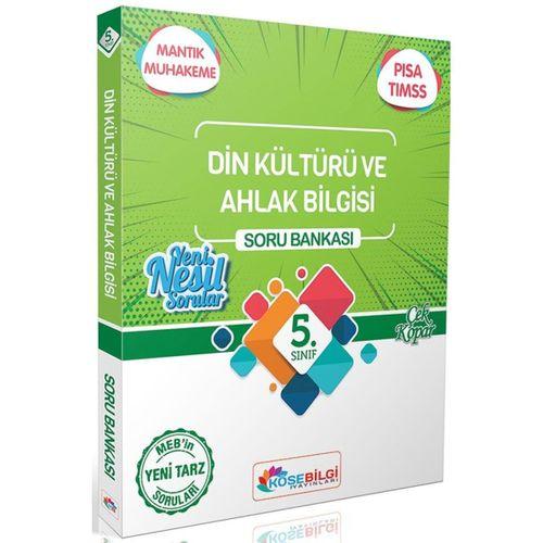5. Sınıf Din Kültürü ve Ahlak Bilgisi Soru Bankası KöşeBilgi Yayınları