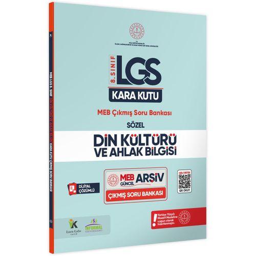 8 Sınıf LGS Din Kültürü ve Ahlak Bilgisinin Kara Kutusu Dijital Çözümlü Çıkmış Soru Bankası