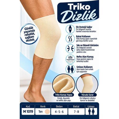 Triko Dizlik – Unisex Esnek Diz Destekliği – M 1019 - Rylks