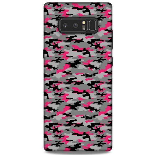 Kamuflaj 07 Samsung Galaxy Note 8 Kılıf Silikon Kapak