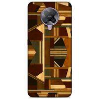 Lopard Xiaomi Poco F2 Pro Uyumlu Kılıf Wood'X (42) Rugged Armor Kılıf Desenli