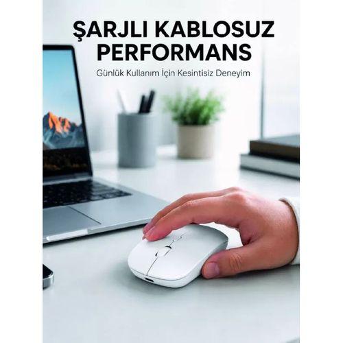 5000 Dpı Bluetooth Kablosuz Mouse Hafif Ergonomik Sessiz Wireless Fare