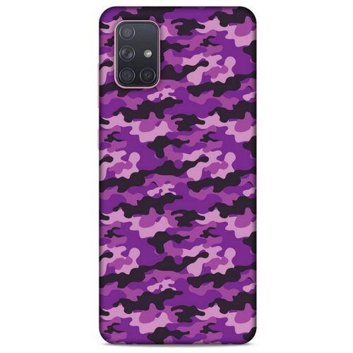 Kamuflaj 14 Samsung Galaxy A71 Kılıf Silikon Kapak