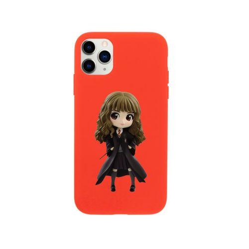 iPhone 11 Pro Max Hermione Tasarımlı Kırmızı Telefon Kılıfı