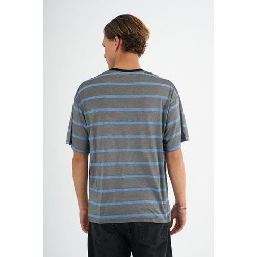 ALEXANDERGARDI Cep Detaylı Çizgili T-shirt
