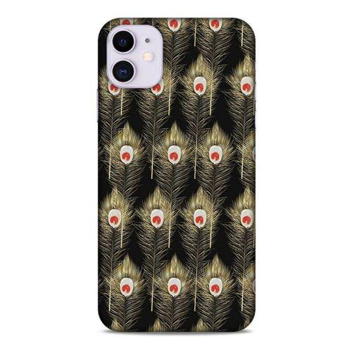 Apple Iphone 11 Kılıf Desenli Özel Seri Tüyler (22) Tam Koruma Kılıfı