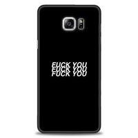 Samsung Galaxy Note 5 Kılıf HD Baskılı Kılıf - You You You + Tam Ekran Koruyucu