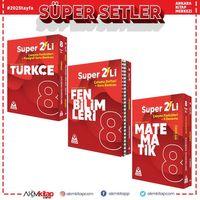 Örnek Akademi 8.Sınıf Süper İkili Türkçe Fen ve Matematik Seti 3 Kitap