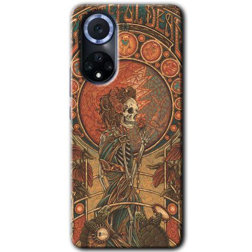 Huawei Nova 9 Kılıf HD Desen Baskılı Arka Kapak - İskelet Aşk