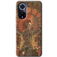 Huawei Nova 9 Kılıf HD Desen Baskılı Arka Kapak - İskelet Aşk