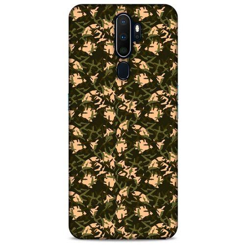 Kamuflaj 67 Oppo A9 2020 Kılıf Silikon Kapak