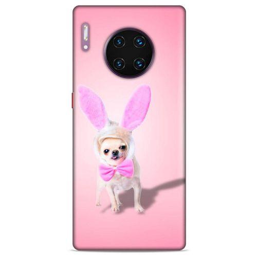 Huawei Mate 40 Pro Kılıf Köpek Kıyafetleri (21) Koruyucu Kapak Adorable Tshirt