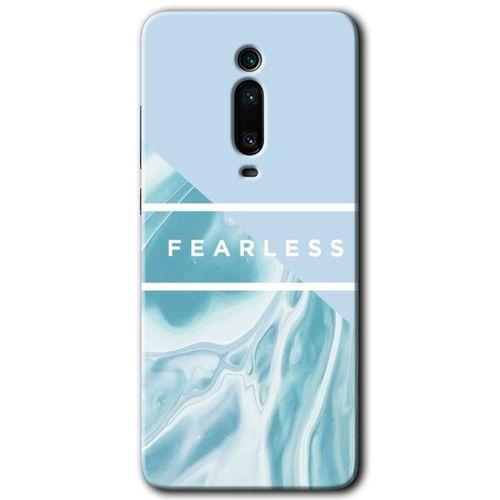 Xiaomi Mi 9T Kılıf HD Desen Baskılı Arka Kapak - Fearless