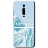 Xiaomi Mi 9T Kılıf HD Desen Baskılı Arka Kapak - Fearless