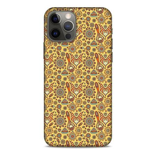 Ethnic Culture (18) Apple iPhone 12 Pro Kılıf Silikon Kapak Desenli