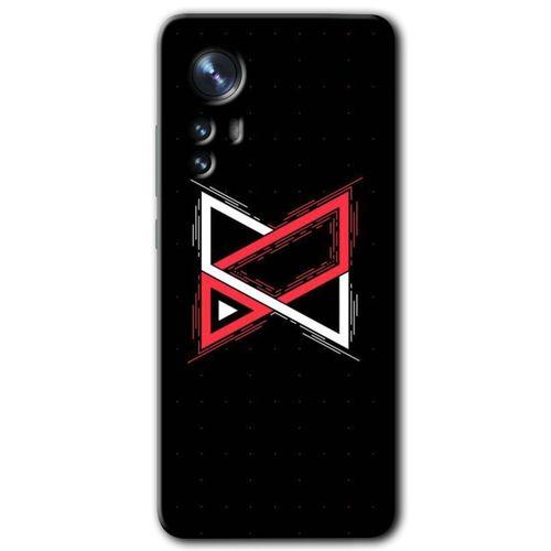 Potkal Hediye Fabrikası Xiaomi Mi 12 Pro Kılıf HD Desen Baskılı Arka Kapak - Kilit