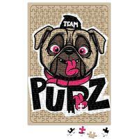 Kukla Köpek Pug Puzzle 240 Parça Yapboz