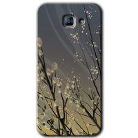 Galaxy A8 2016 Kılıf HD Desen Baskılı Arka Kapak - Branches Flowers + Kırılmaz Cam