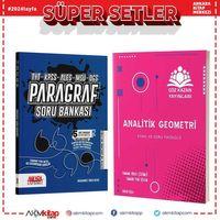 Çöz Kazan TYT AYT Analitik Geometri ve AKM Paragraf Soru Bankası Seti 2 Kitap