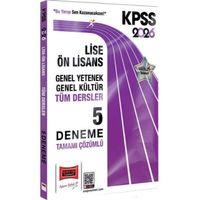 2026 KPSS Genel Kültür Genel Yetenek Lise Ön Lisans Tüm Dersler Tamamı Çözümlü 5 Deneme Yargı Yayınları