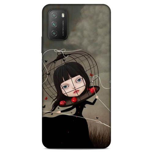 Lopard Xiaomi Poco M3 Uyumlu Kılıf Manipülasyon ☻ (40) Fit Silikon Kılıf Desenli