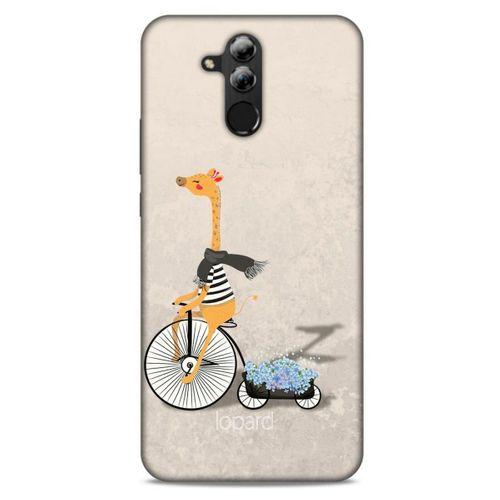 Huawei Mate 20 Lite Kılıf FunnyMaX (17) Tasarım Kılıf Bej Zürafa