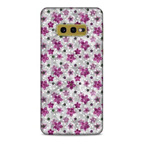 Samsung Galaxy S10e Uyumlu Kılıf Pembe Delisi (6) Silikon Kılıf Çiçek