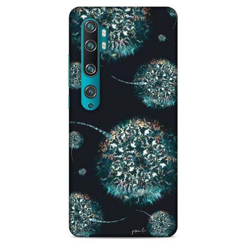 Y.Liva-2021 Özel Seri Siyah Soyut-113 Xiaomi Mi Note 10 Pro Kılıf Silikon Kapak