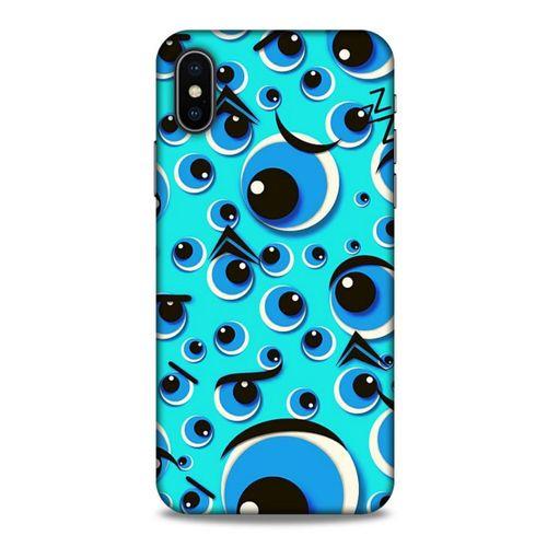Nazarium (19) Desenli Silikon Kapak Apple iPhone XS Kılıf