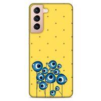 Lopard Samsung Galaxy S21 Uyumlu Kılıf Nazarium (10) Full Koruma Kılıfı