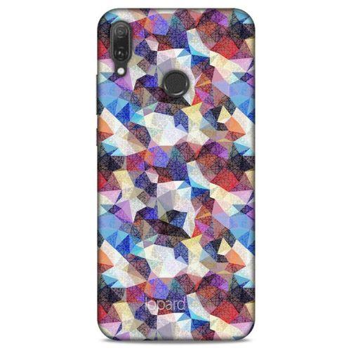 Huawei Y9 2019 Kılıf Pastel Renkler (5) Koruma Kabı Beyaz Lacivert