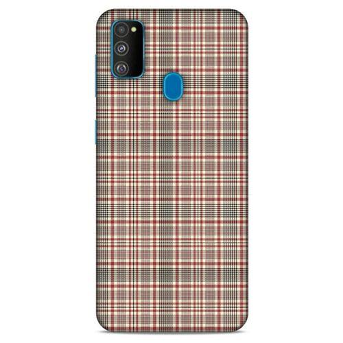 Gömlek (15) Desenli Silikon Kapak Telefon Kabı Samsung Galaxy M30s Kılıf