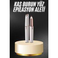 Kaş Bıyık Tüy Epilasyon Aleti Pilli Yüz Kaş Epilatör Kıl Tüy Alma Epilasyon