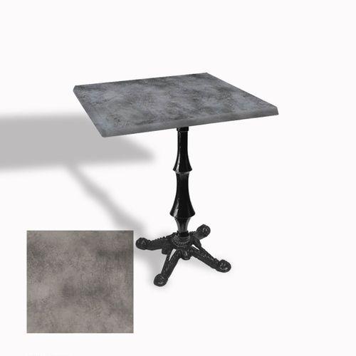 Dockers Çipa 1012 Döküm Ayak Kare Masa 80X80 cm - (Werzalit, Wermodin ve Allzalit Tabla) - Copperfield