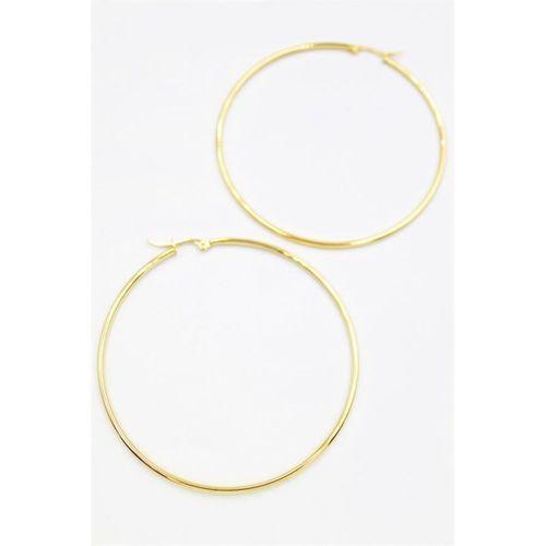 Halka Küpe 7cm - Altın