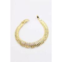 Taşlı Xuping Bileklik - Altın