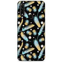 Oppo A31 Kılıf Desenli Özel Seri Tüyler (26) Tpu Silikon Kılıf